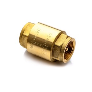Zawór zwrotny 1/2" mosiądz 25bar