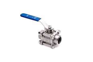 Zawór kulowy 1/2'' do spawania nierdzewny 316