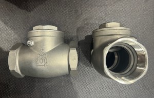 Zawór zwrotny klapowy 2'' stal nierdzewna