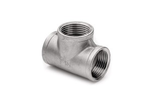 Trójnik nierdzewny 1 1/2" 316 16bar ISO 4144