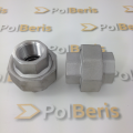 Śrubunek 1 1/4'' NPT 316L kl.3000 holender stożkowy wysokociśnieniowy gwinty wewnętrzne UNION A182 A 182m-17 f316l PED FF.png