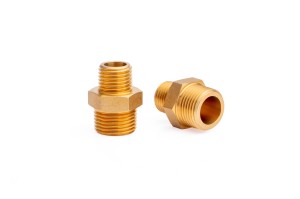 Nypel 3/8"x1/4" mosiądz