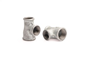 Trójnik 3/4'' x 3/4'' x 1/2'' żeliwo ocynk