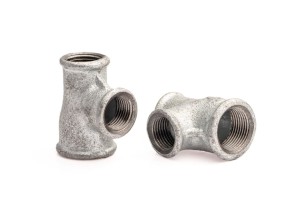 Trójnik 3/4'' x 1/2'' x 1/2'' żeliwo ocynk