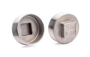 Korek nierdzewny 2 1/2'' 150lb 316 kwadrat