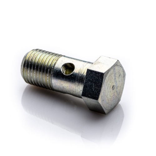 Śruba BANJO 1/4'' pojedyncza stalowa z gwintem zewnętrznym drążona.jpg