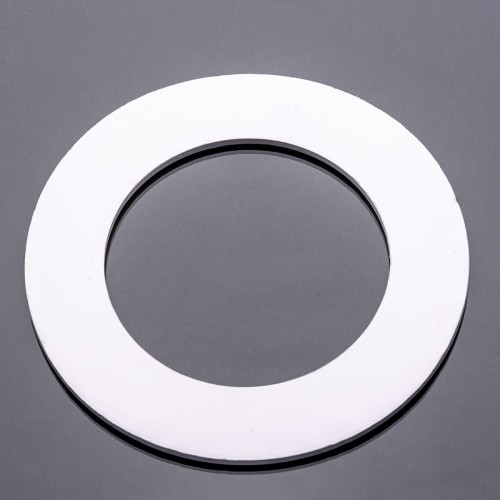 Uszczelka DN150 (168,3mm) PN25/40 x2mm teflonowa PTFE uszczelka płaska biała IBC do kołnierza EN1514-1