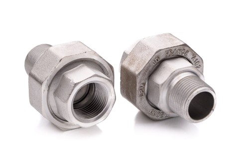 Śrubunek 1'' NPT GZ-GW A182 316L kl.3000 holender stożkowy wysokociśnieniowy UNION A182A 182m-17 F316L FM.jpg