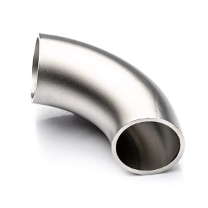 Kolano hamburskie 76,1x3,6mm stal nierdzewna 316L