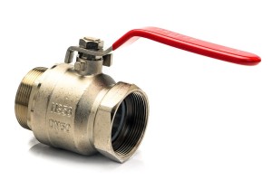 Zawór kulowy 1'' nyplowy  mocny