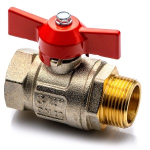 Zawór kulowy 1/4'' nyplowy