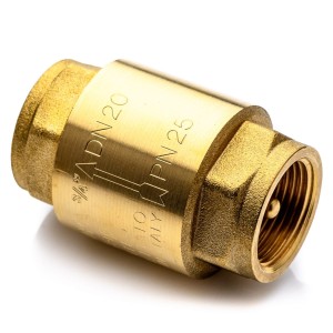 Zawór zwrotny 3/4" mosiądz 25bar