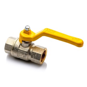 Zawór kulowy 1/2" do gazu mosiądz