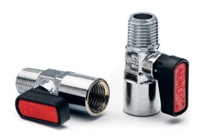 Zawór kulowy mini 1/4'' mosiądz GW-GZ 25bar