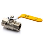 Ball valve 1 1/4" for gas brass