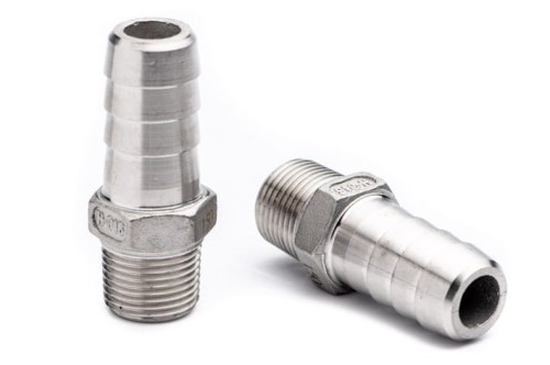 Hose-end fitting 1'' x 25mm stainless steel końcówka do węża stal nierdzewna