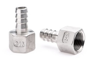 Końcówka do węża 1'' x 25mm stal nierdzewna GW