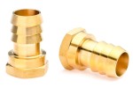 Hose-end fitting 1 1/2" x 40mm brass nipple
