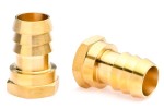 Hose-end fitting 1" x 30mm brass nipple