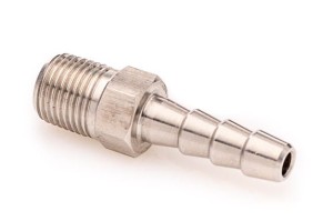 Hose-end fitting 3/4'' x 19mm stainless steel