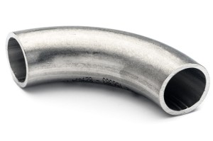 Kolano hamburskie 42,4x2 316L 5D nierdzewne