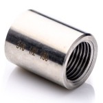 Coupling 1 1/4'' BSP stainless steel 316