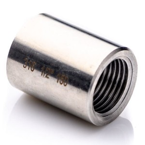 Coupling 1 1/4'' BSP stainless steel 316