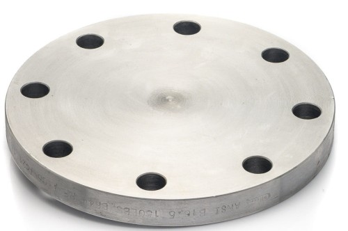 Kołnierz zaślepiający 4'' A105 150lb B16.5 BLIND przód.jpg