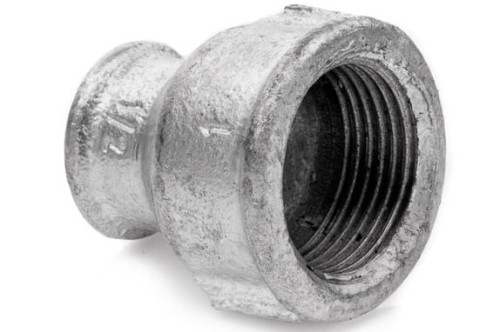 Mufa 1 1/2" x 1" żeliwo ocynk