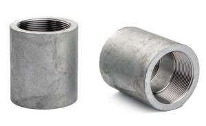 Mufa 2'' NPT A105 kl.3000 ocynkowana