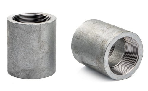 Mufa 2'' NPT A105 kl.3000 ocynkowana