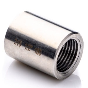 Coupling 3/8'' BSP stainless steel 316