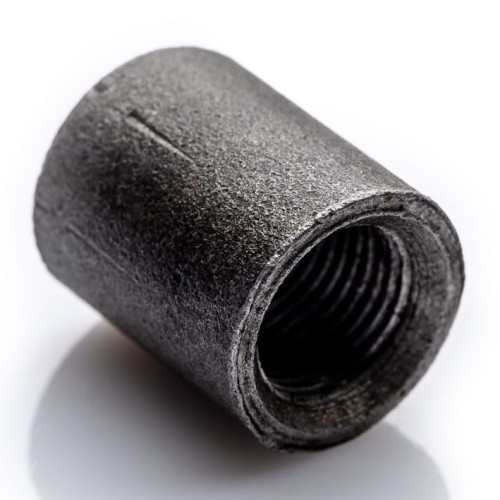 Coupling 1 1/4'' steel for welding