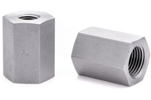 Steel reduction coupling 1/4''x1/2'' NPT 