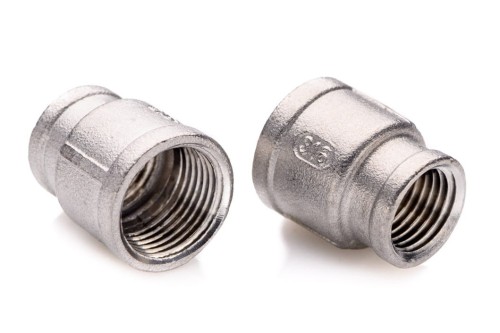 Coupling 1'' x 1/2'' stainless steel 316 BSP
