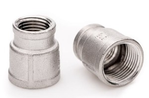 Coupling 1/2'' x 3/8'' stainless steel 316 BSP