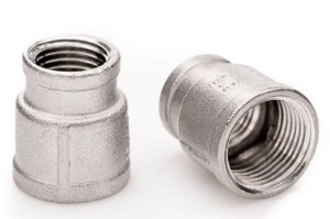 Coupling  3/8'' x 1/4'' stainless steel 316 BSP