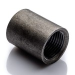 Coupling 1/2'' steel for welding