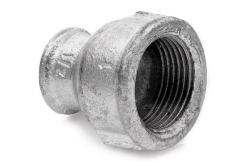 Mufa 3/4" x 3/8" żeliwo ocynk