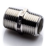 Stainless nipple 1'' 316