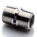 Stainless nipple 2 1/2'' 316