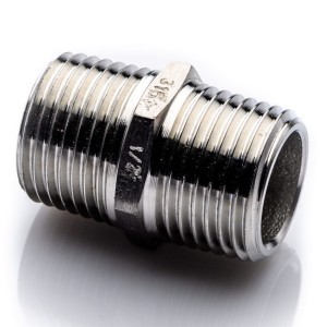 Nypel 2 1/2'' nierdzewny 316
