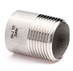 Weld-on pipe nipple 1'' 316L