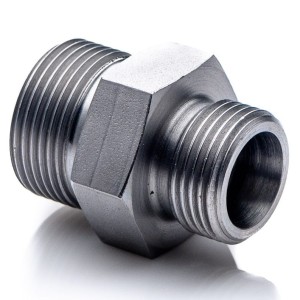 Steel reduction nipple 3/8'' - M12x1,5 connector