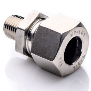 Screw-in fitting 1/2'' NPT for pipe 8mm