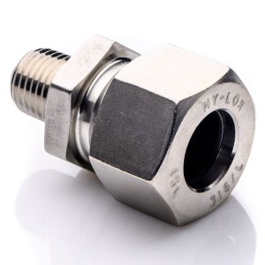 Screw-in fitting 1/4'' NPT for pipe 8mm