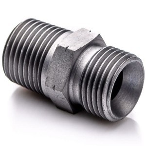 Steel nipple 1/4'' BSP - NPT 