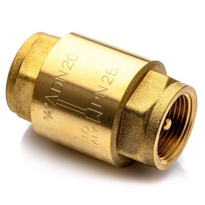 Zawór zwrotny 1/2" mosiądz 25bar