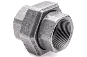 Śrubunek 1 1/2'' żeliwny z uszczelką holender