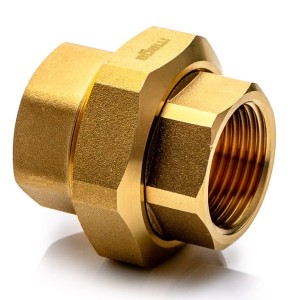 Union 1'' brass FT